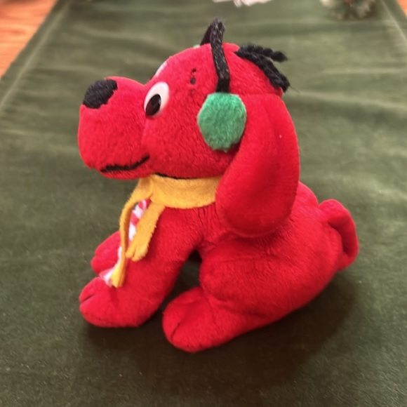 2 Clifford The Big Red Dog Scholastic Plush Stuffed Animal Dogs Finger Puppet - Picture 5 of 16